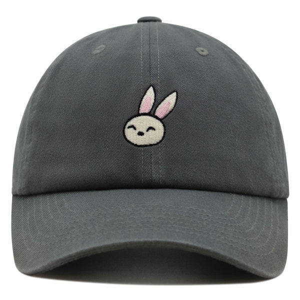 Cute Rabbit Premium Dad Hat Embroidered Baseball Cap Bunny Zoo