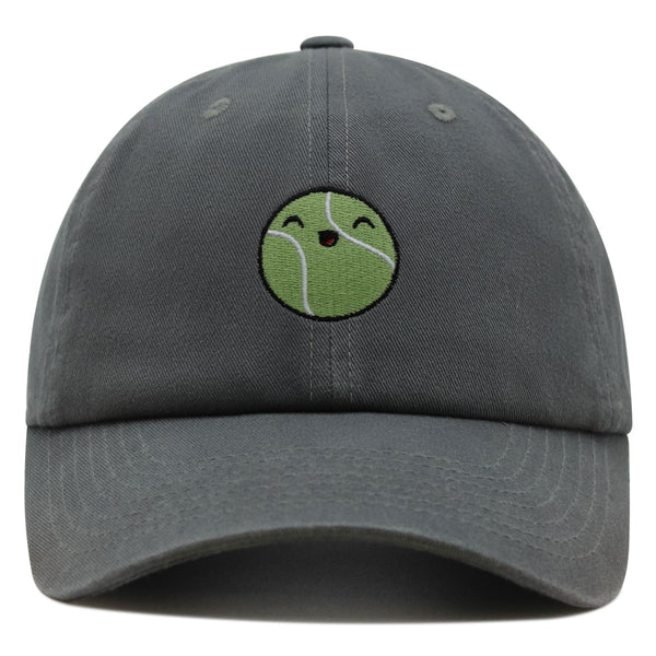 Happy Tennis ball Premium Dad Hat Embroidered Baseball Cap Sports Sharapova