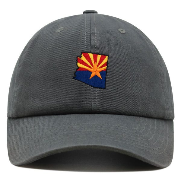 Arizona Flag Premium Dad Hat Embroidered Baseball Cap Arizona Tucson Pheonix