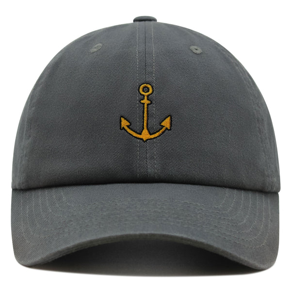 Anchor Premium Dad Hat Embroidered Baseball Cap Captain Boat Ship