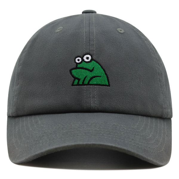 Frog Premium Dad Hat Embroidered Baseball Cap Funny