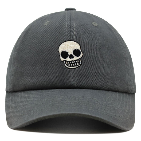 Skull Premium Dad Hat Embroidered Baseball Cap Girly Halloween