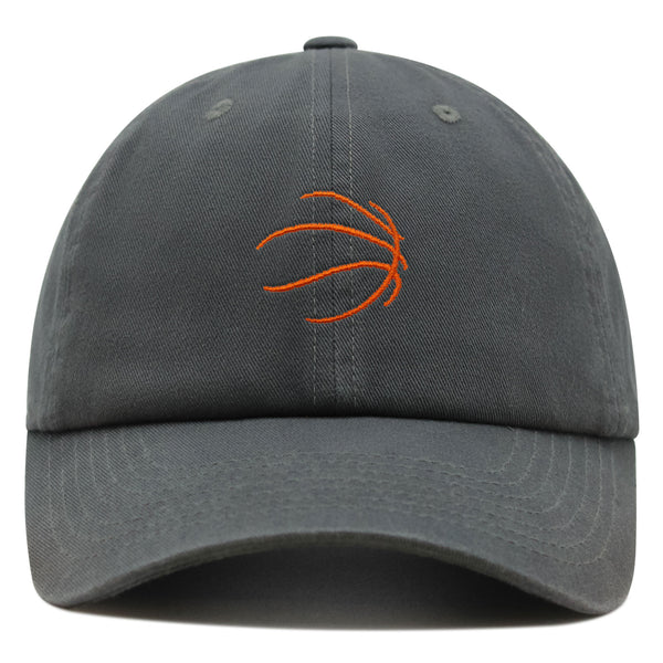 Basketball Silhouette Premium Dad Hat Embroidered Baseball Cap Sports Ball