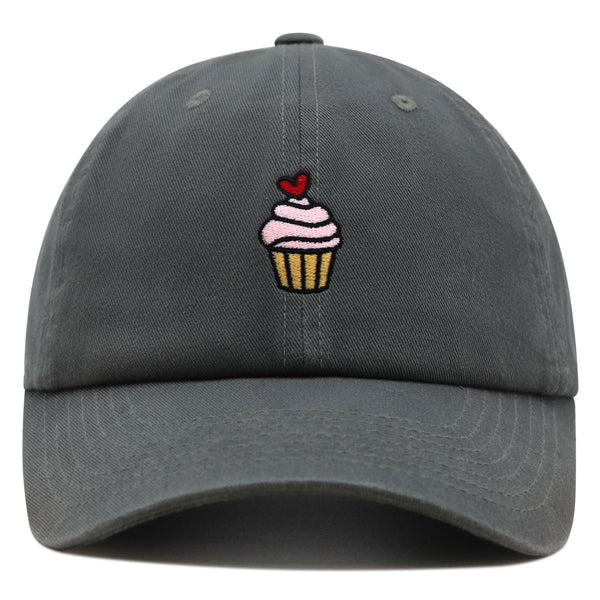 Pink Muffin Premium Dad Hat Embroidered Baseball Cap Cupcakes Snack