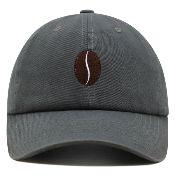 Coffee Bean Premium Dad Hat Embroidered Baseball Cap Caffeine Cafe