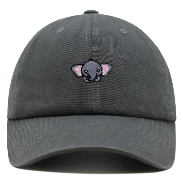 Elephant Premium Dad Hat Embroidered Baseball Cap Wild Cute