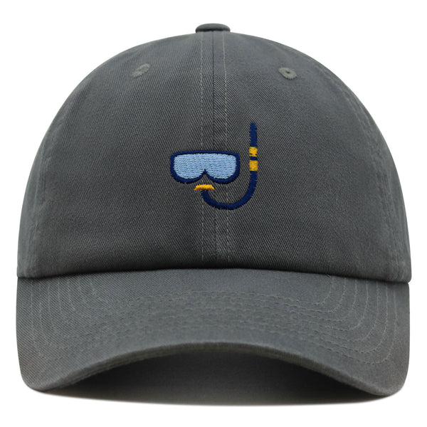 Snorkel Premium Dad Hat Embroidered Baseball Cap Diving Ocean