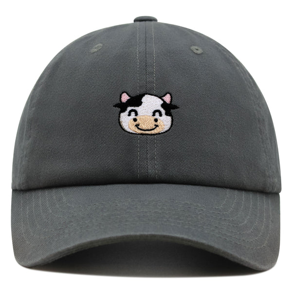 Cow Premium Dad Hat Embroidered Baseball Cap Milk Animal