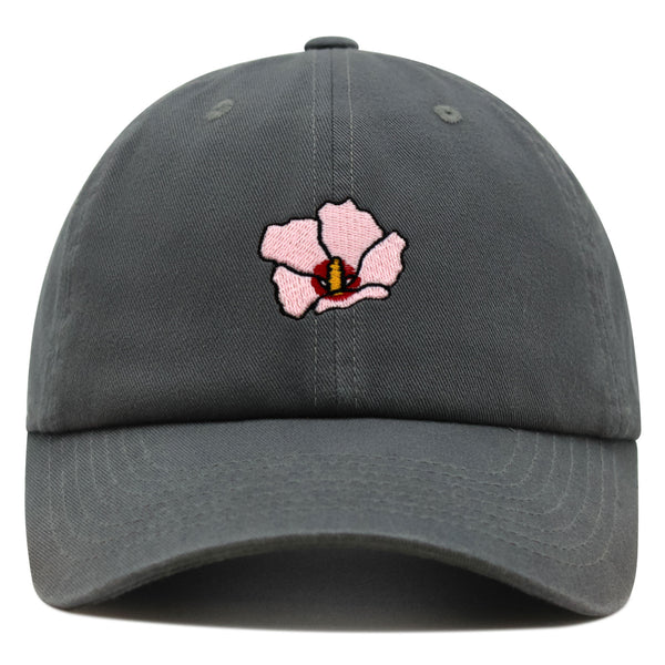 Rose of Sharon Premium Dad Hat Embroidered Baseball Cap Hibiscus Hawaii