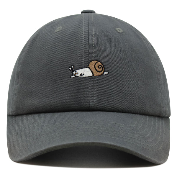 Sleepy Snail Premium Dad Hat Embroidered Baseball Cap Mud Cute