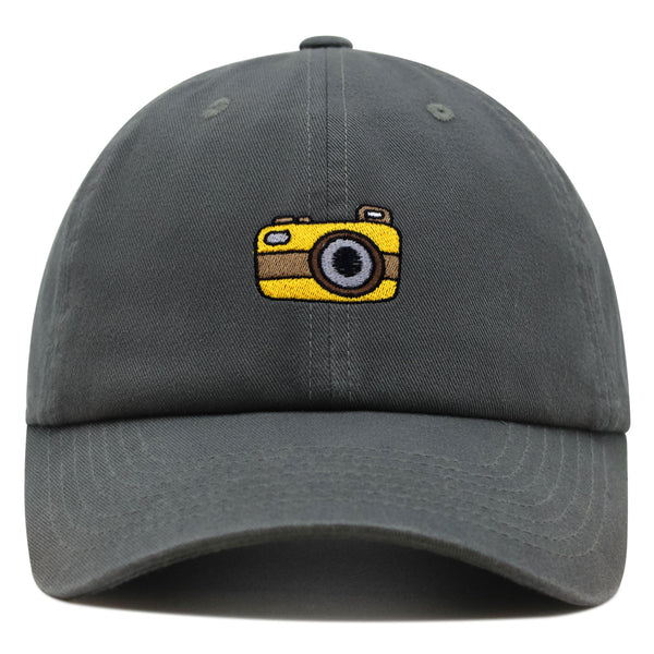 Camera Premium Dad Hat Embroidered Baseball Cap Digital Film