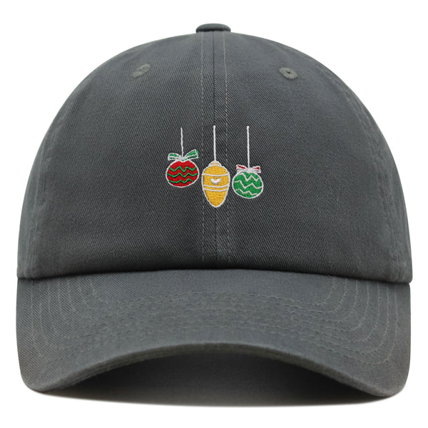 Ornaments Premium Dad Hat Embroidered Baseball Cap Christmas Tree