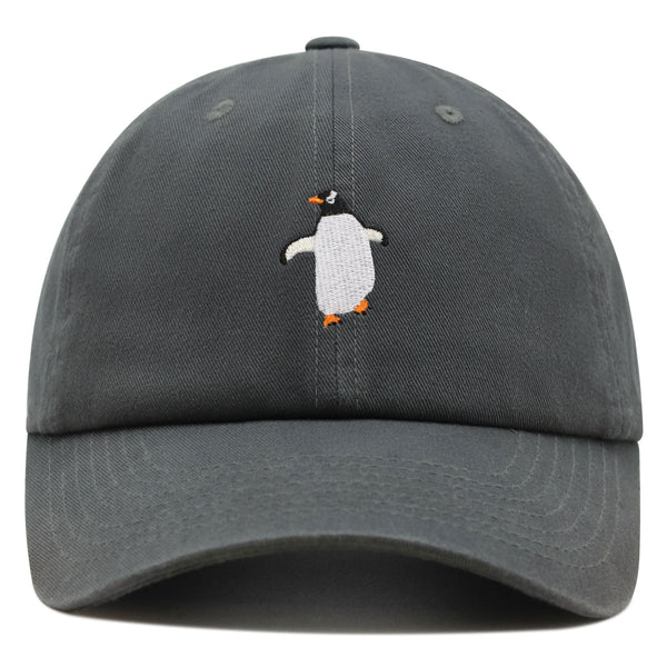 Dancing Penguin Premium Dad Hat Embroidered Baseball Cap Winter