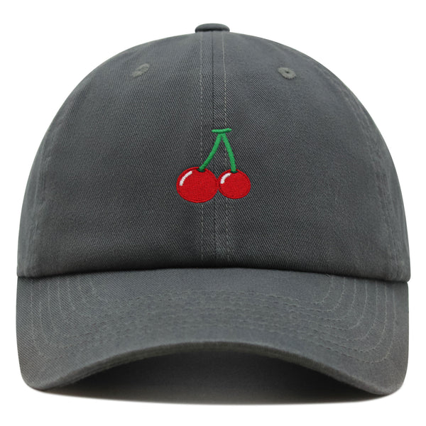 Cherry Premium Dad Hat Embroidered Baseball Cap Fruit Foodie