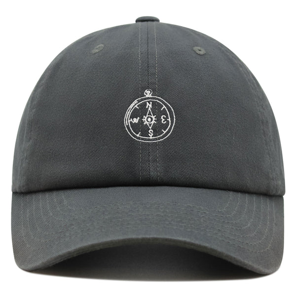 Compass Premium Dad Hat Embroidered Baseball Cap Adventure