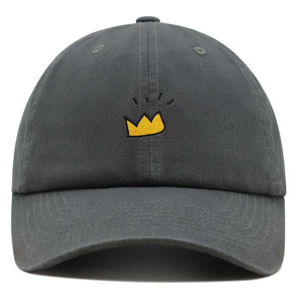 Crown Premium Dad Hat Embroidered Baseball Cap Cute