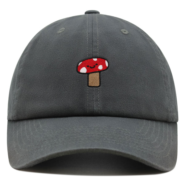 Mushroom Premium Dad Hat Embroidered Baseball Cap Cute