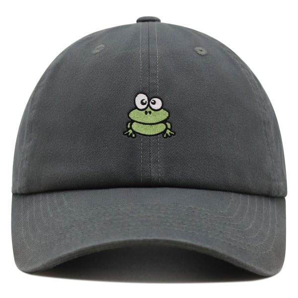 Frog  Premium Dad Hat Embroidered Baseball Cap Green