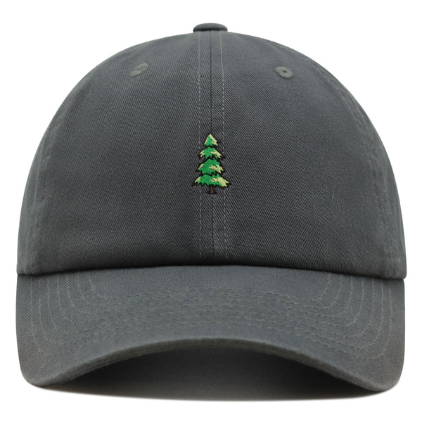 Pine Tree Premium Dad Hat Embroidered Baseball Cap Mountain