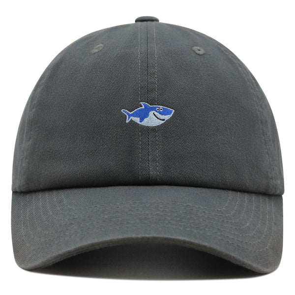 Cute Shark Premium Dad Hat Embroidered Baseball Cap Ocean Father