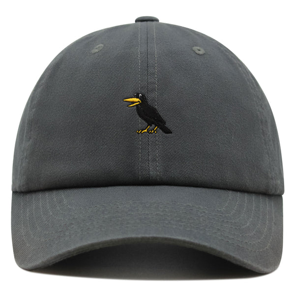 Crow Premium Dad Hat Embroidered Baseball Cap Bird