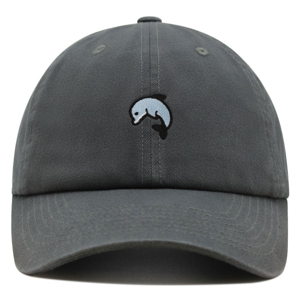 Dolphin Premium Dad Hat Embroidered Baseball Cap Ocean Cute