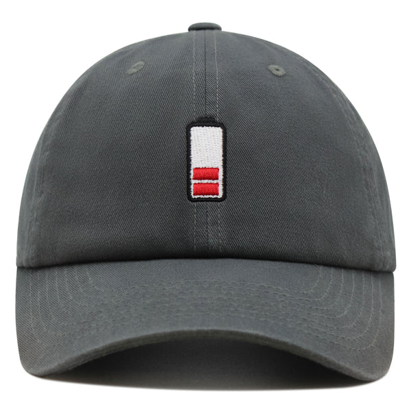 Low Battery Premium Dad Hat Embroidered Baseball Cap Phone