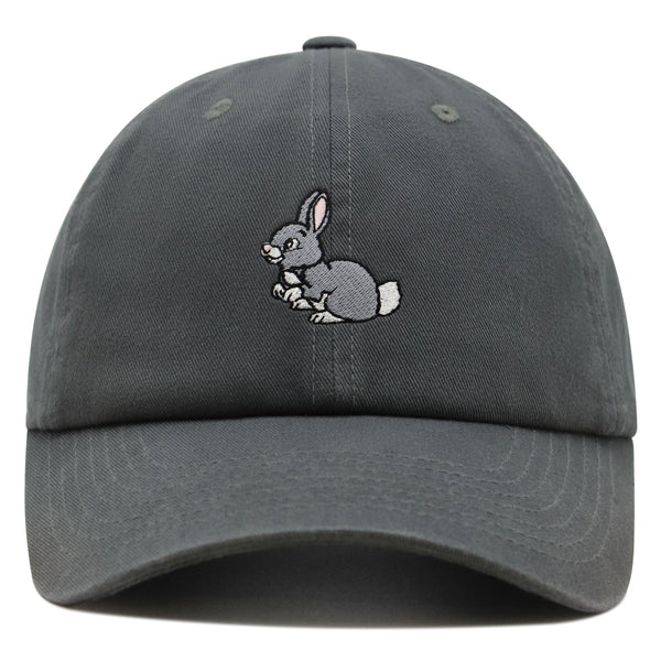 Rabbit Premium Dad Hat Embroidered Baseball Cap Cute