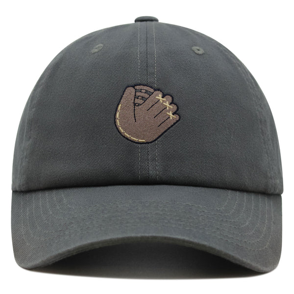 Baseball Glove Premium Dad Hat Embroidered Baseball Cap Sport