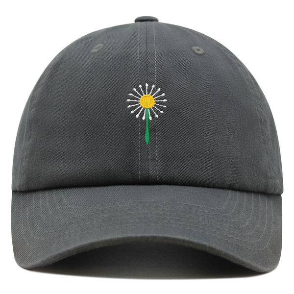 Dandelion Premium Dad Hat Embroidered Baseball Cap Flower