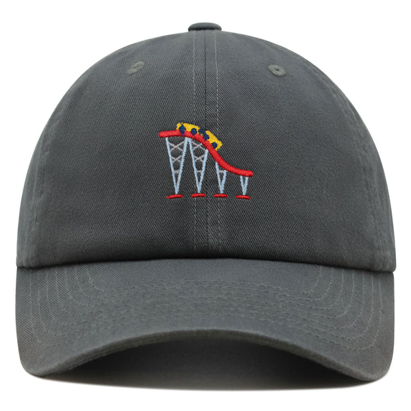 Roller Coaster Premium Dad Hat Embroidered Baseball Cap Tycoon