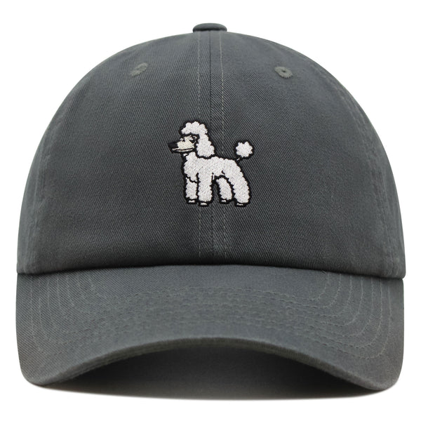 Fancy Poodle  Premium Dad Hat Embroidered Baseball Cap Puppies