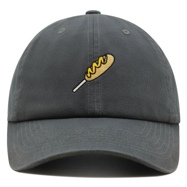 Corndog Premium Dad Hat Embroidered Baseball Cap Foodie