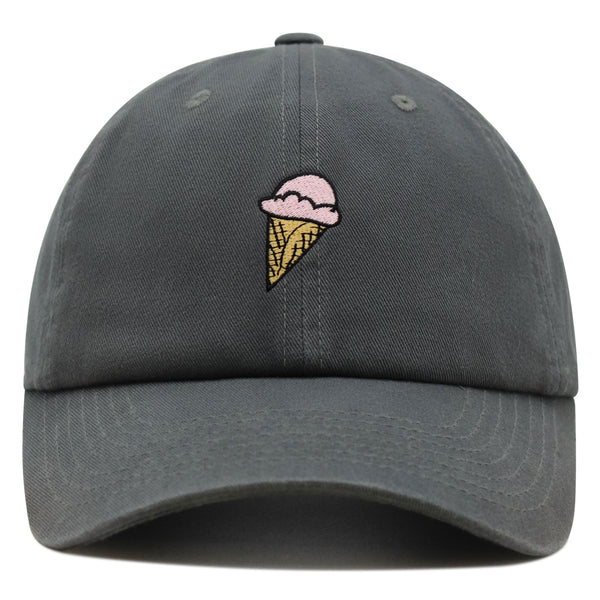 Ice Cream Premium Dad Hat Embroidered Baseball Cap Foodie