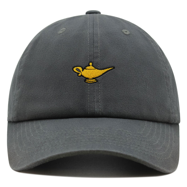 Genie Lamp Premium Dad Hat Embroidered Baseball Cap Magic Lamp