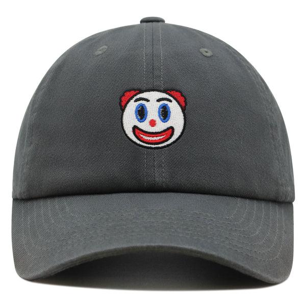 Clown Emoji Premium Dad Hat Embroidered Baseball Cap Circus