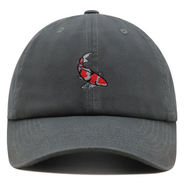 Koi Fish Premium Dad Hat Embroidered Baseball Cap Japan