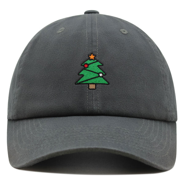 Christmas Tree Star Premium Dad Hat Embroidered Baseball Cap Holiday