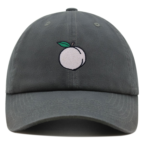 Peach Premium Dad Hat Embroidered Baseball Cap Cobbler Fruit