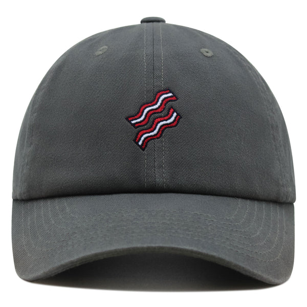 Bacon Premium Dad Hat Embroidered Baseball Cap Foodie