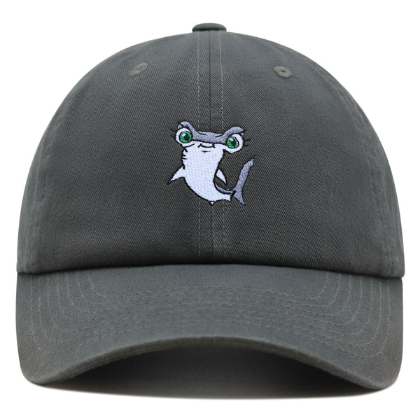 Hammerhead Shark Premium Dad Hat Embroidered Baseball Cap Cute Fish