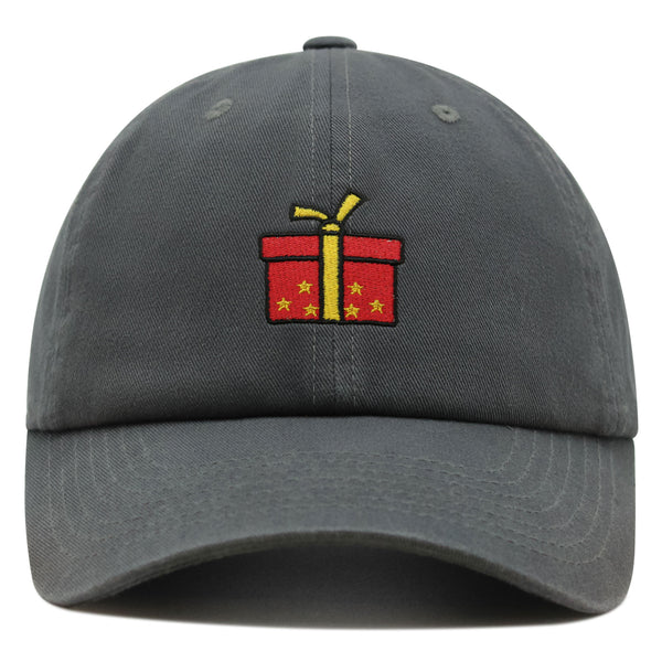 Christmas Gift Premium Dad Hat Embroidered Baseball Cap Gift Box