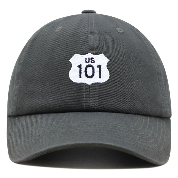 US 101 Freeway Premium Dad Hat Embroidered Cotton Baseball Cap California