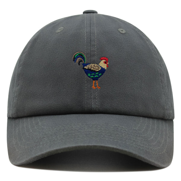 Colorful Chicken Premium Dad Hat Embroidered Cotton Baseball Cap Pollo