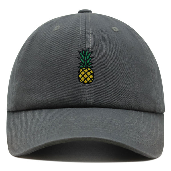 Cartoon Pineapple Premium Dad Hat Embroidered Cotton Baseball Cap