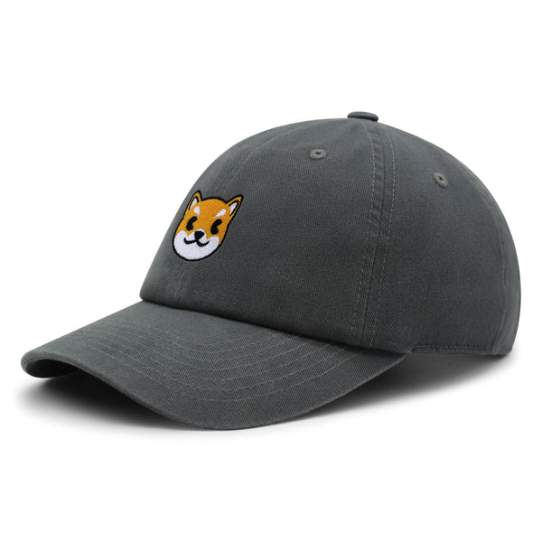 Shiba Premium Dad Hat Embroidered Baseball Cap Dog Puppy