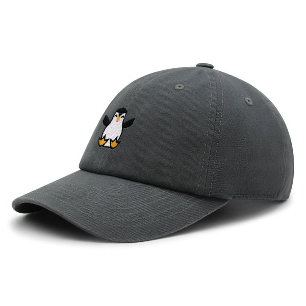 Penguin Premium Dad Hat Embroidered Baseball Cap Snow Animal