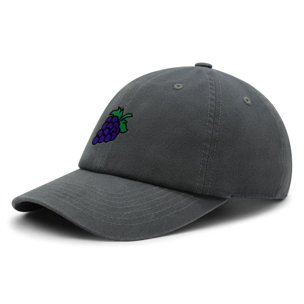 Grape Premium Dad Hat Embroidered Baseball Cap Farm Farmers Vegan