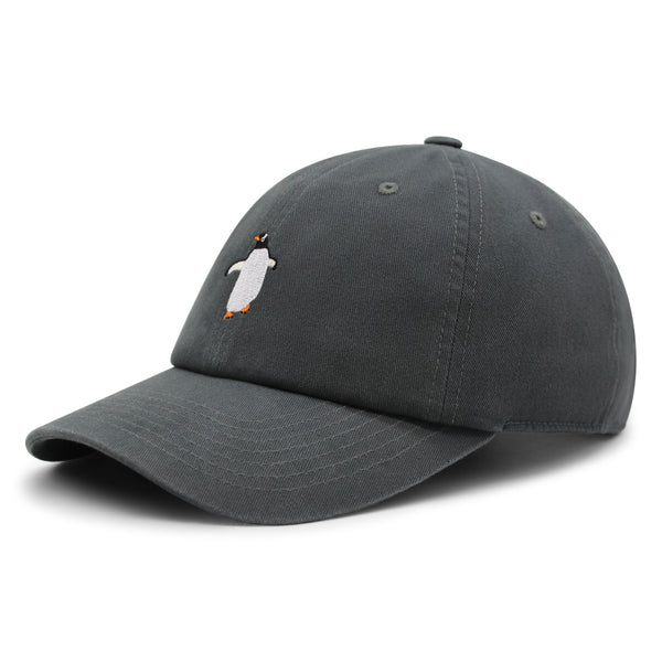 Dancing Penguin Premium Dad Hat Embroidered Baseball Cap Winter