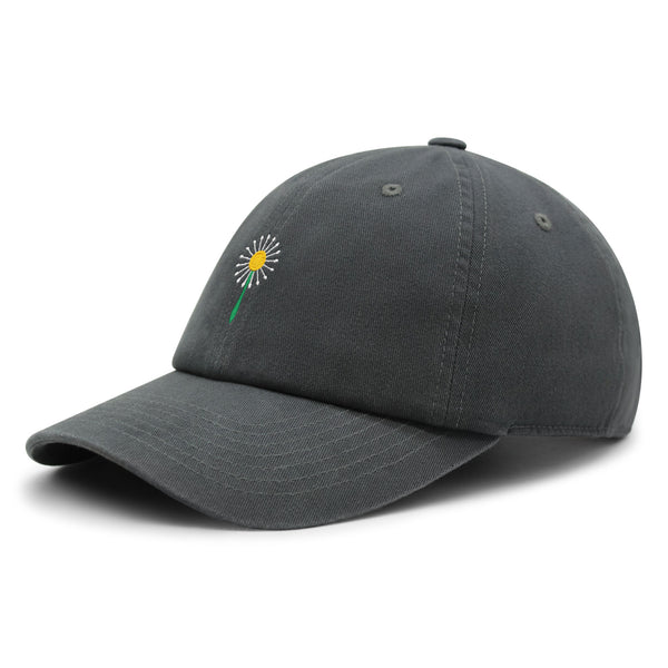 Dandelion Premium Dad Hat Embroidered Baseball Cap Flower